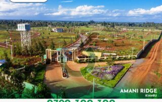 Amani Ridge -Value Added Plots For Sale in Kiambu