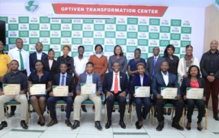 graduate mentees at optiven ltd
