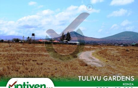 Tuliva Gardens. Sold Out Projects by Optiven in Konza.