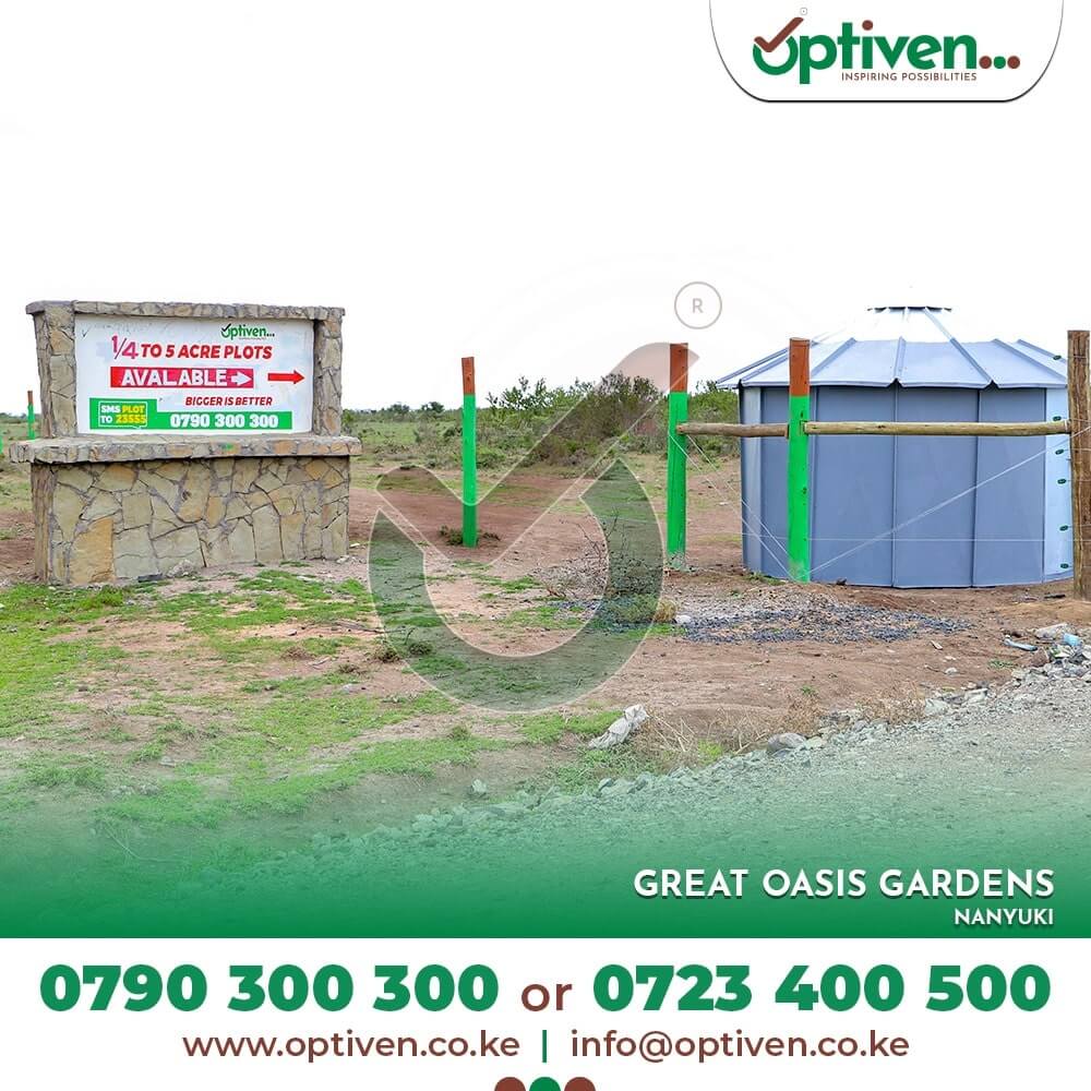 Great Oasis Gardens - Value Added Plots for sale in Nanyuki