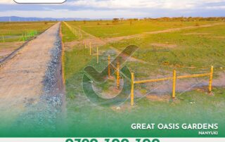 Great Oasis Gardens - Value Added Plots for sale in Nanyuki