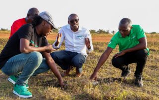 Optiven Group launch the Peace Breeze Gardens. Plots for sale in Konza.