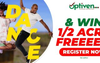 Dance and Win Half an Acre from Optiven Campaign