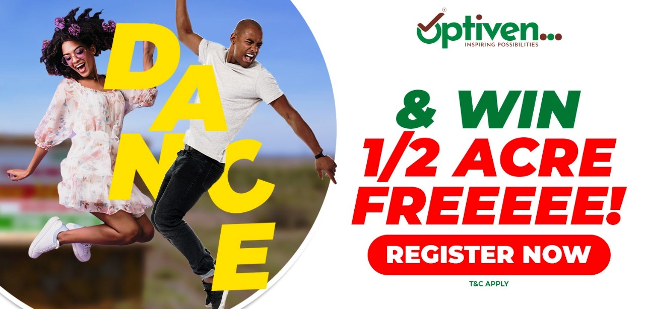 Dance and Win Half an Acre from Optiven Campaign