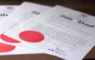 Conversion Process of a Title