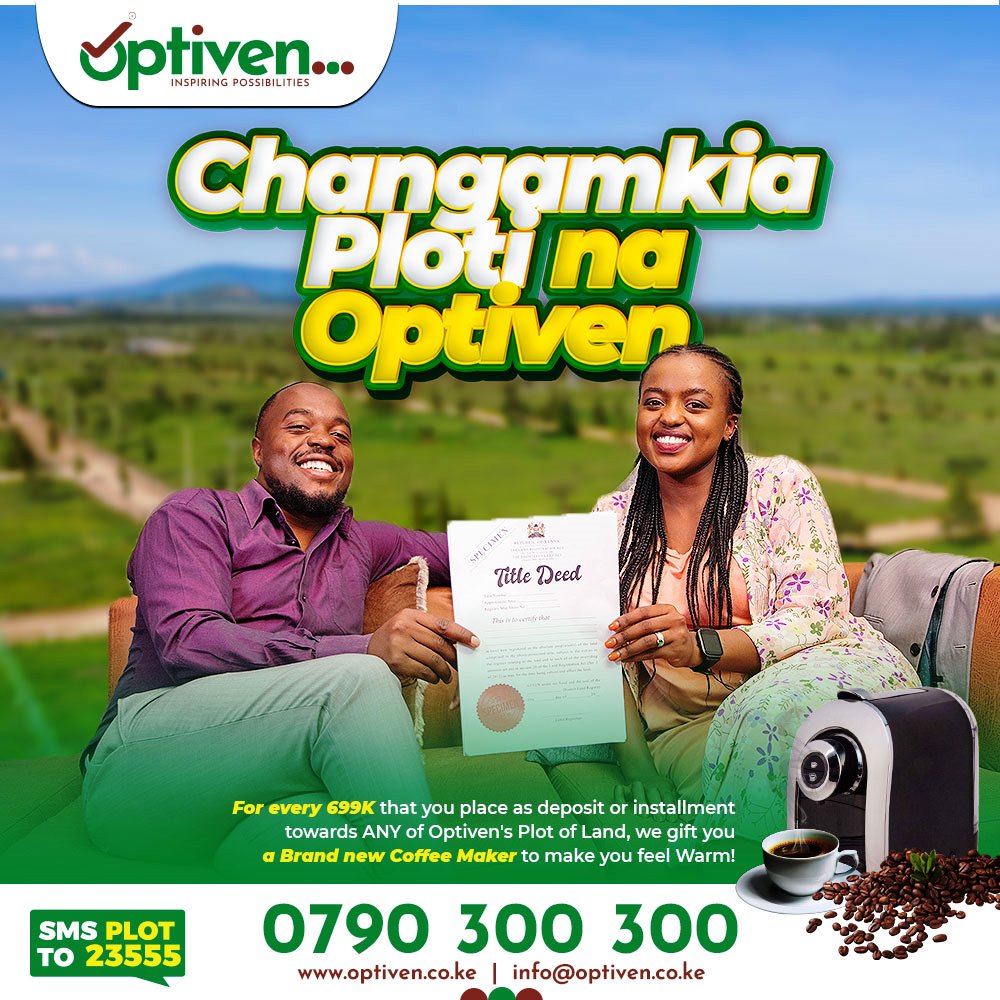 Optiven Launches New Campaign In June | Customers Rewarded Coffee Maker ...