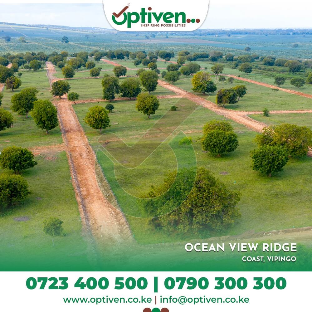 Ocean View Ridge-Value Added Plots for sale in Kilifi