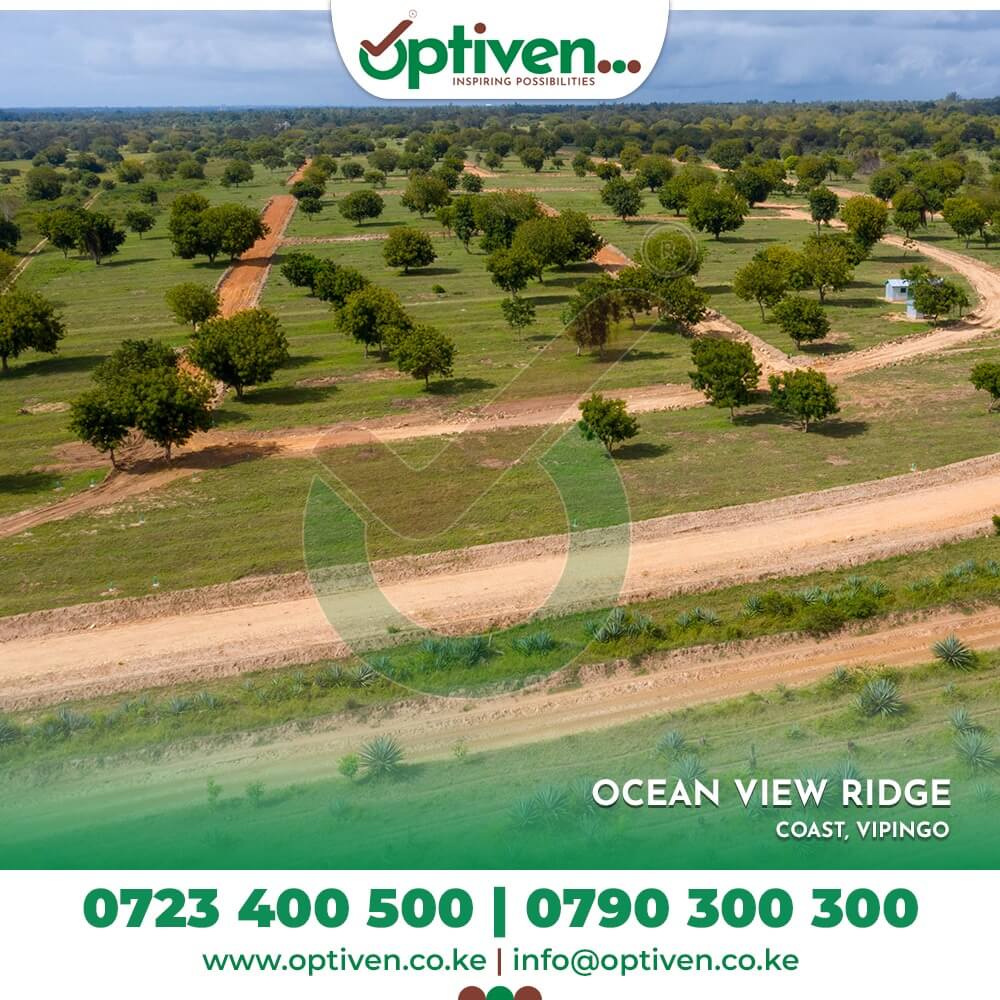 Ocean View Ridge-Value Added Plots for sale in Kilifi
