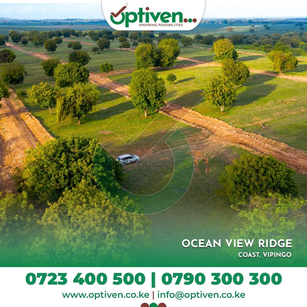 Ocean View Ridge-Value Added Plots for sale in Kilifi