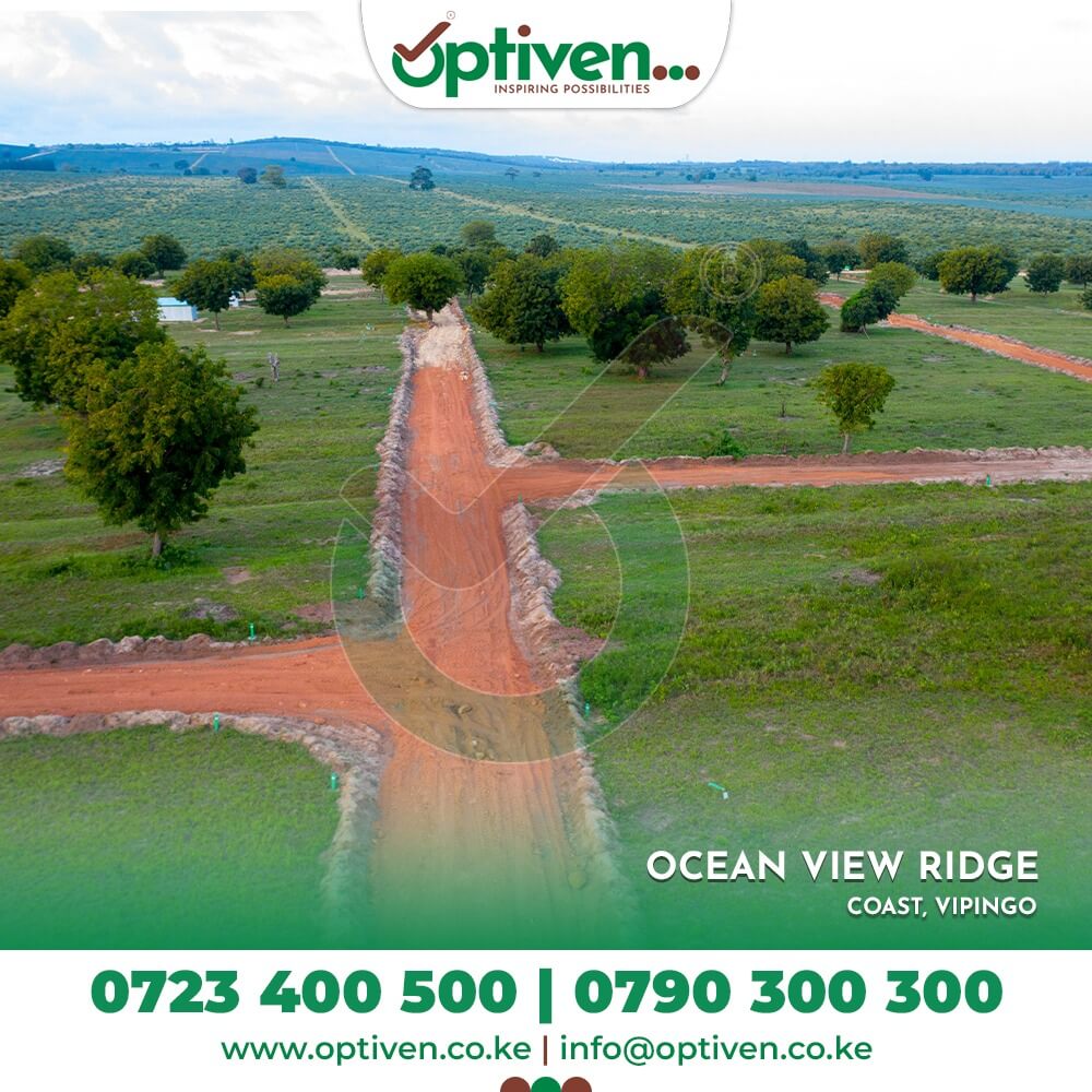 Ocean View Ridge-Value Added Plots for sale in Kilifi