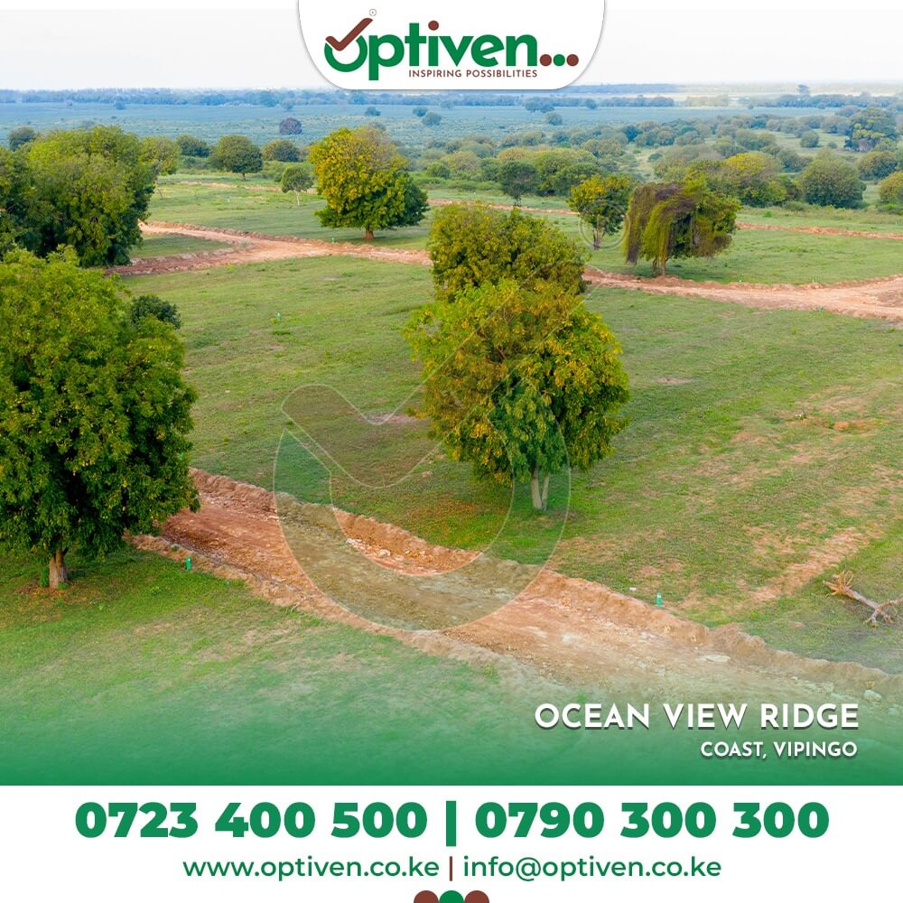Ocean View Ridge-Value Added Plots for sale in Kilifi