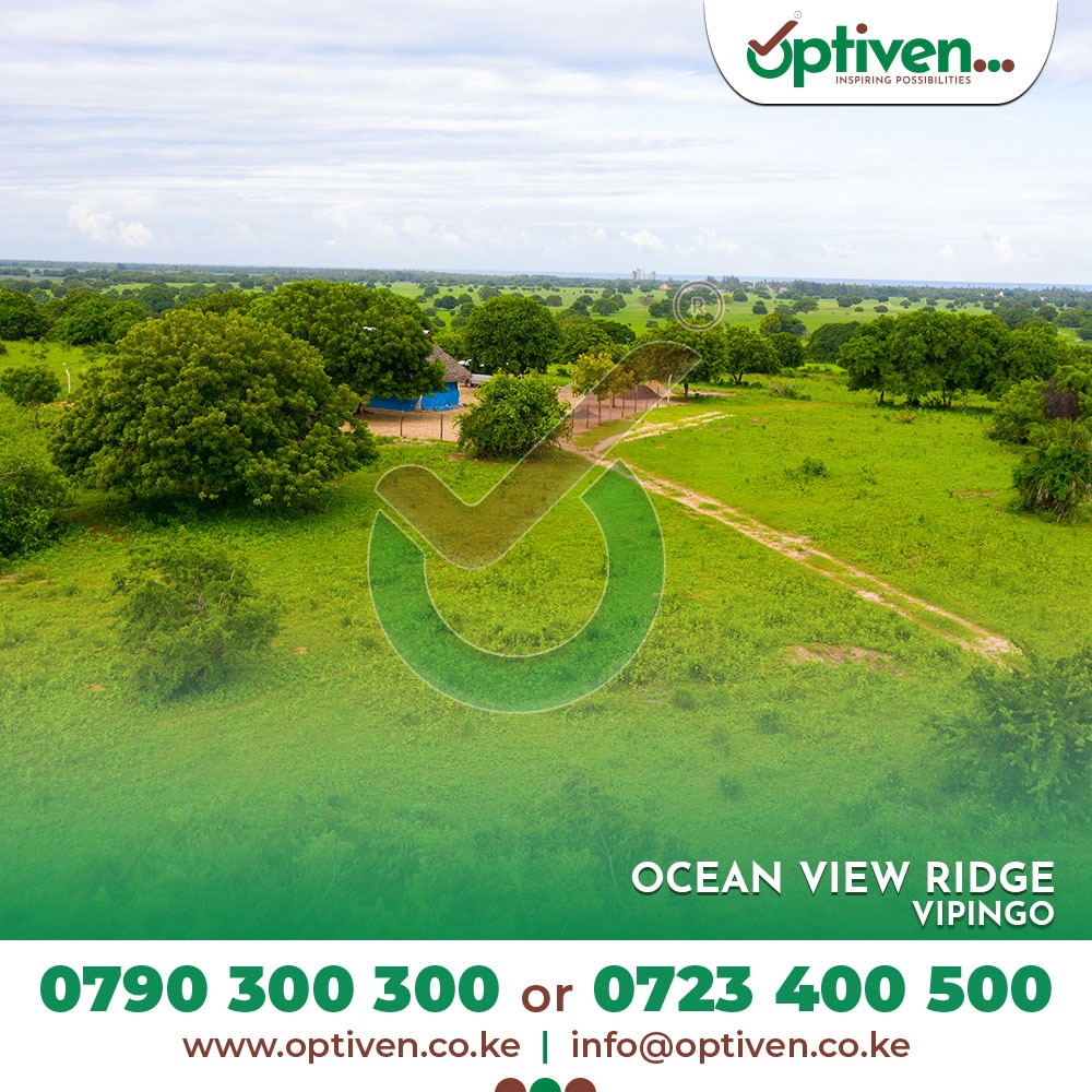Ocean View Ridge-Value Added Plots for sale in Kilifi