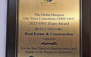 Optiven in Diaspora wins awards in washington dc