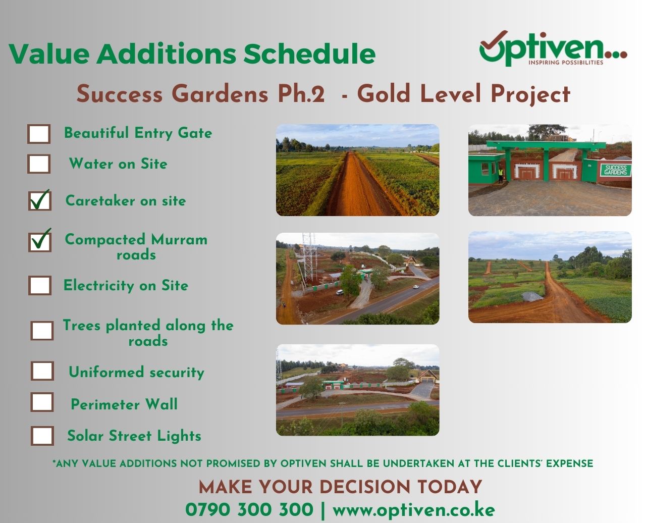 Success Gardens Phase 2: Value Added Plots for sale in Thika
