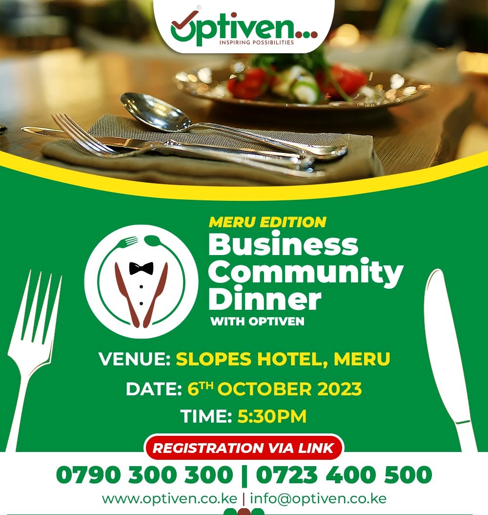 6th October 2023 : Business Community Dinner – Meru Edition
