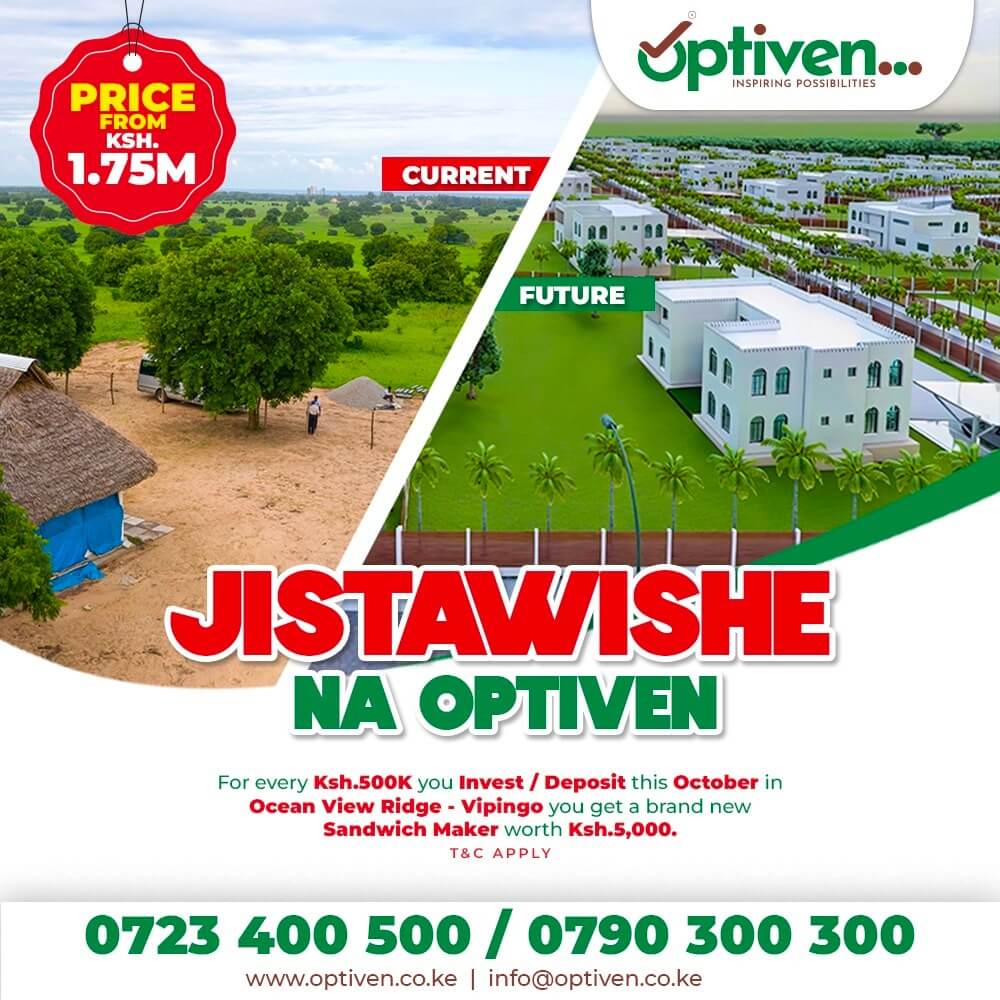 Ocean View Ridge-Value Added Plots for sale in Kilifi