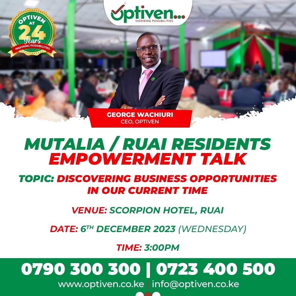 6th December 2023 : Mutalia / Ruai Residents Empowerment Talk