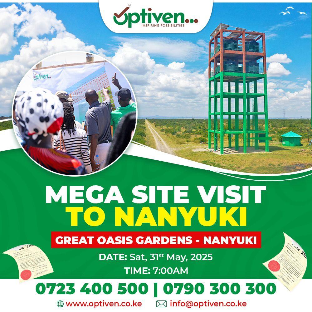 mega site visit to nanyuki