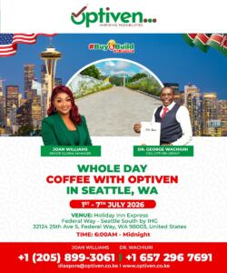 Dr Wachiuri & Joan in Seattle